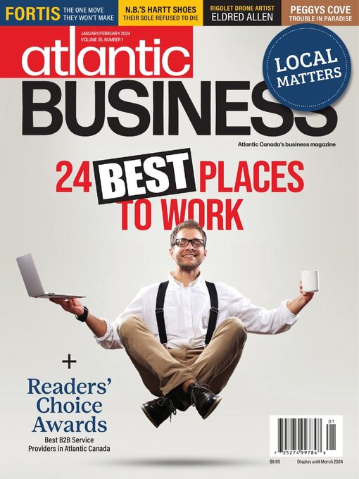 Cover image for Atlantic Business Magazine